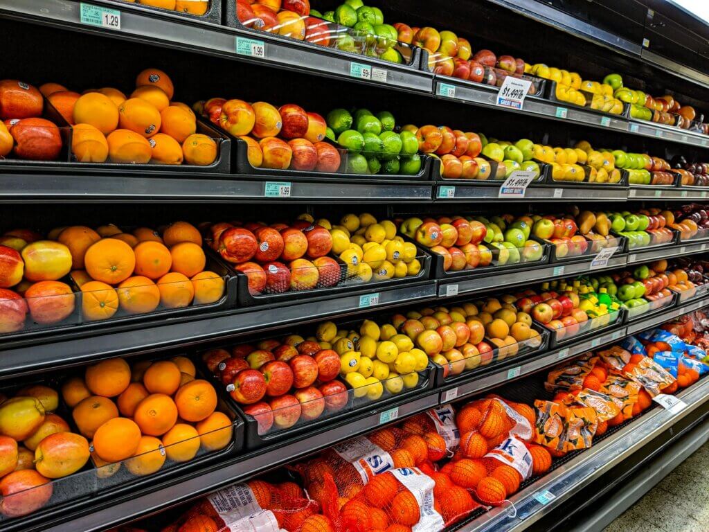 Einkaufen beim Discounter