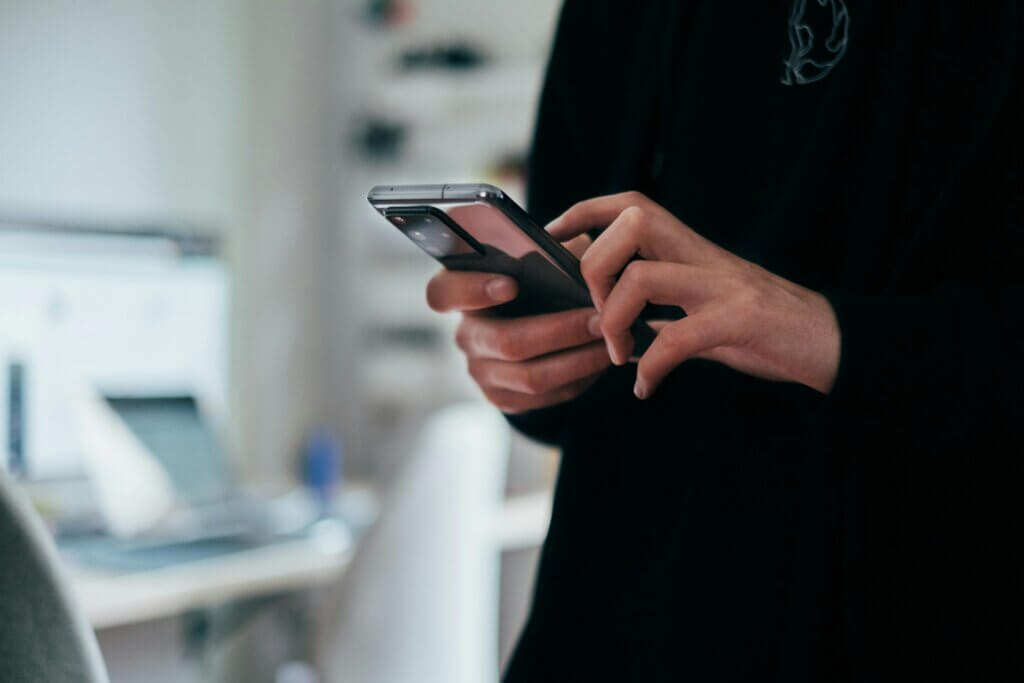 Smartphone Wetten Frau
